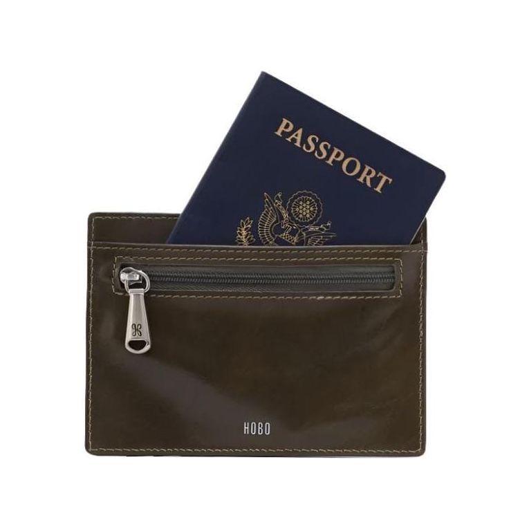 HOBO EURO SLIDE CARD CASE - Slim RFID Blocking Wallet for Women & Men - Perfect for Travel, Business & Everyday Use