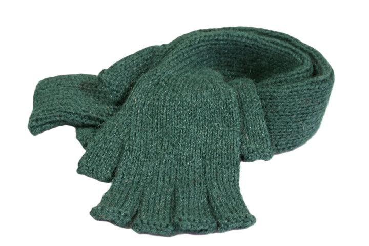 Hand Knitted Alpaca Wool Fingerless Gloves - Warm Winter Accessories for Women & Men - Perfect for Office, Driving, Typing & Outdoor Activities