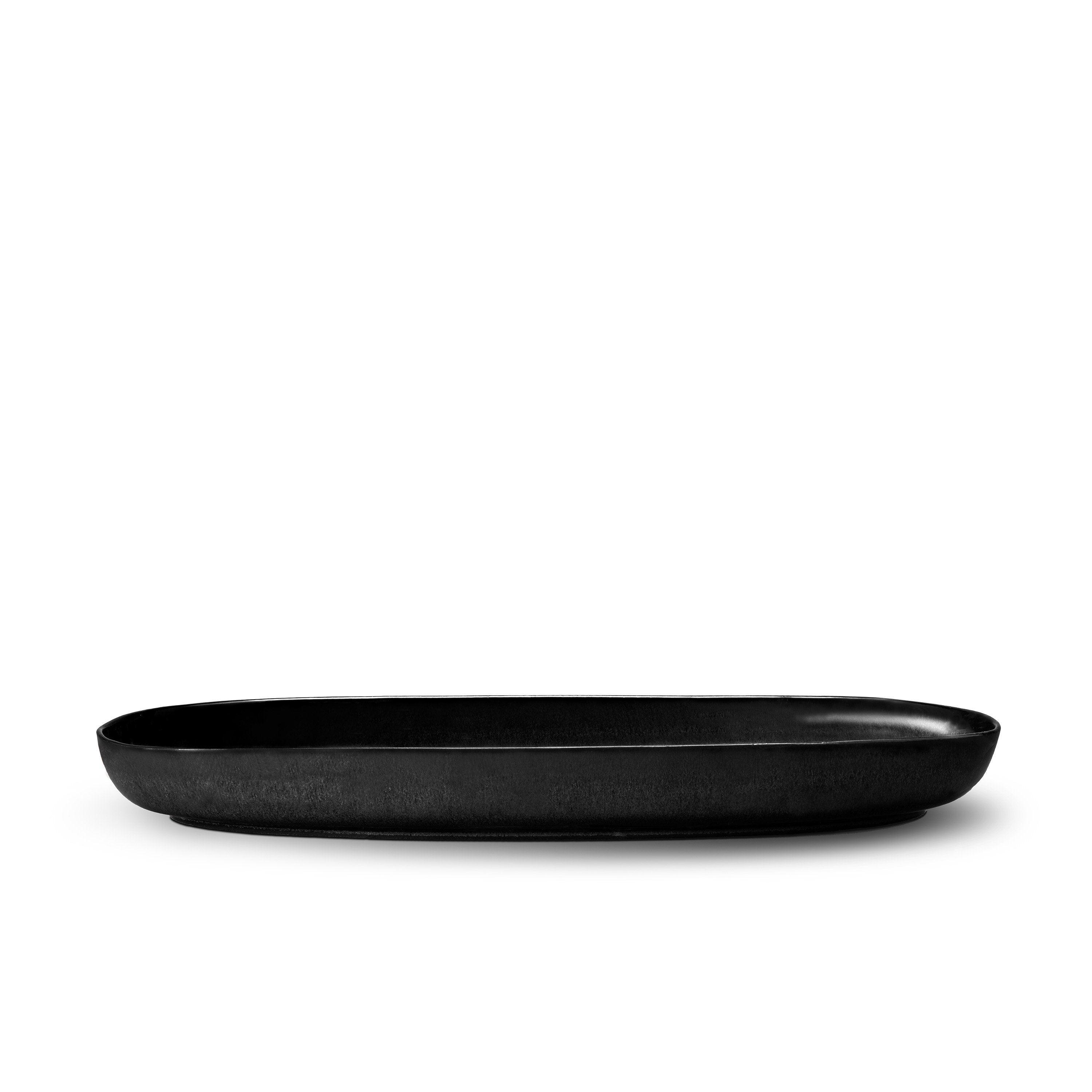 Terra Oval Platter - Handcrafted Iron Serving Dish for Elegant Dining, Entertaining & Home Decor | Rustic Farmhouse Style