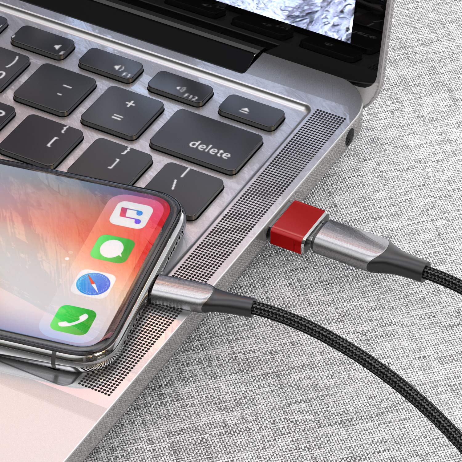 4-Pack USB-C to USB Adapter for AirPods 4 Charger - Type C Female to A Male Car Charger Block Compatible with iPhone 16/15/14/13 Pro Max Plus, Apple Watch 10/iWatch, iPad 9 Air Mini & Samsung Galaxy S24/A54 - Perfect for Travel, Home & Office Charging