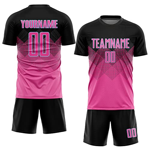 Pink-black-light Blue