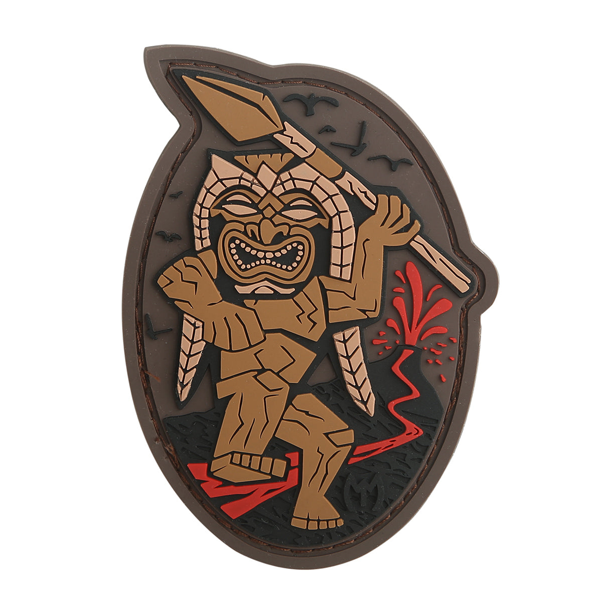 Ku Hawaiian God of War Statue - Handcrafted Polynesian Wooden Sculpture for Home Decor & Spiritual Altar | Perfect for Tiki Bar, Hawaiian Theme Party & Cultural Gift