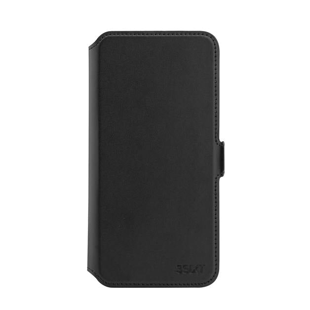 3sixT NeoWallet for Samsung Galaxy S10+ - Slim RFID Blocking Leather Wallet Case with Card Slots (Black) | Perfect for Everyday Use, Travel & Contactless Payment Protection