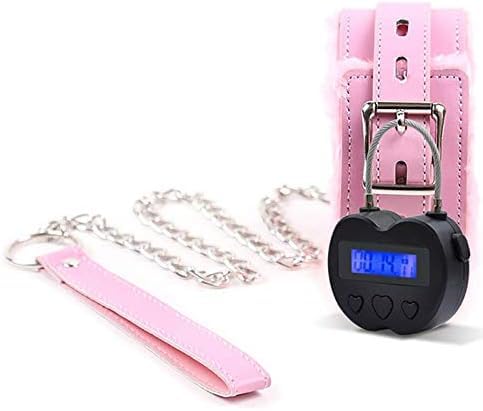 99-Hour Electronic Timer Padlock - USB Rechargeable LCD Display Digital Timer Lock for Lockers, Storage, Gym Bags & Travel (White) - Perfect for Security, Time Management & Temporary Access Control
