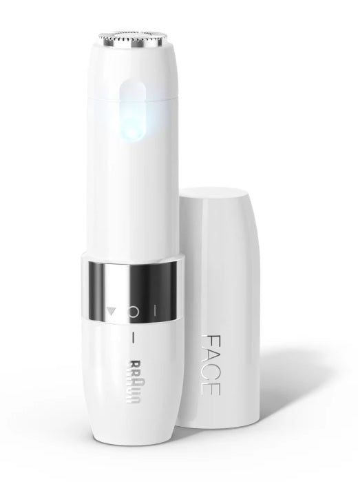Braun Face Mini Hair Remover for Women - Painless Facial Hair Removal with SmartLight Technology | Perfect for Eyebrows, Upper Lip & Chin | At-Home & Travel Use
