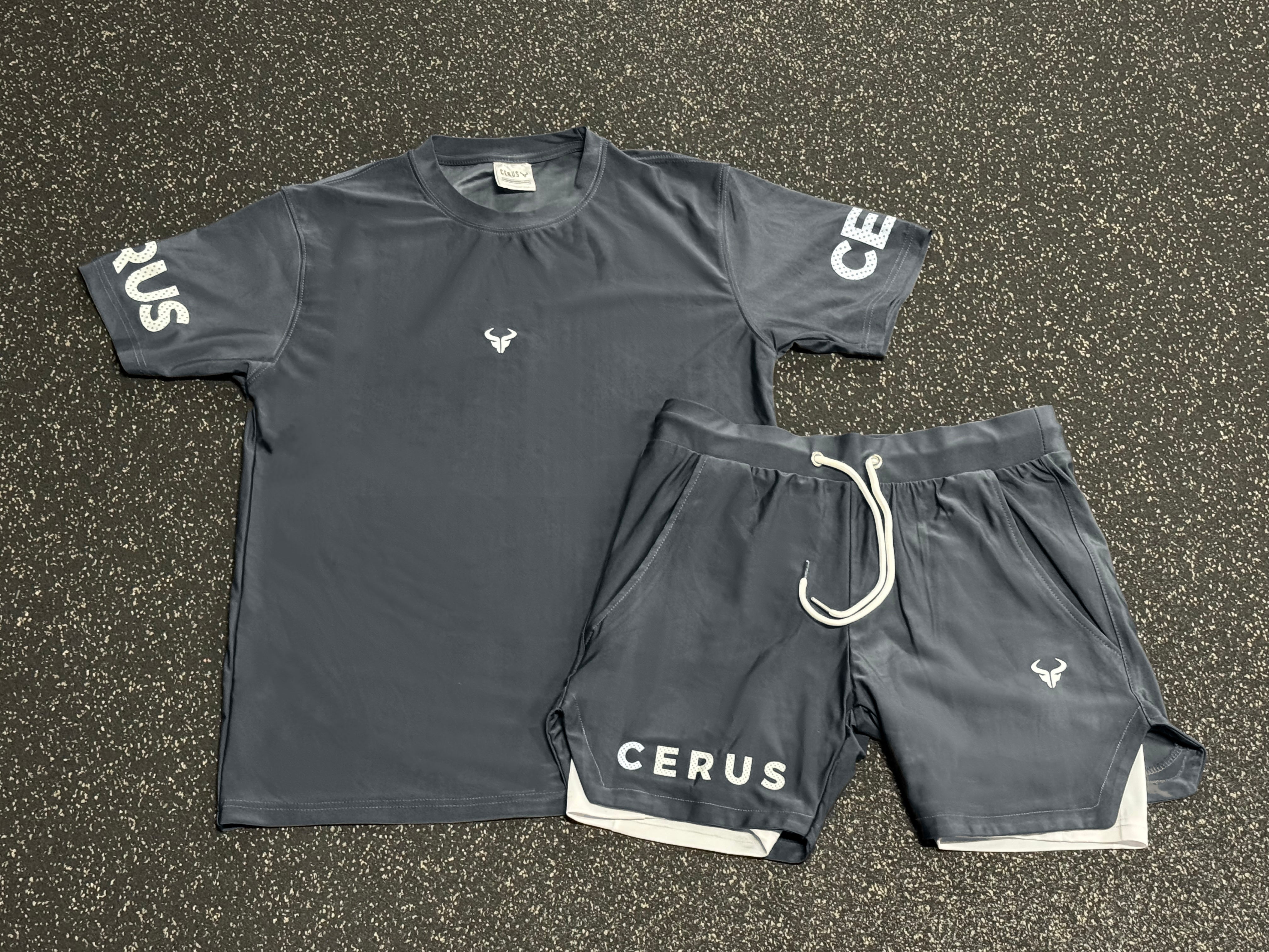 Cerus Grey Fusion Men's T-Shirt - Premium Cotton Comfort Fit Casual Tee for Everyday Wear, Gym & Outdoor Activities