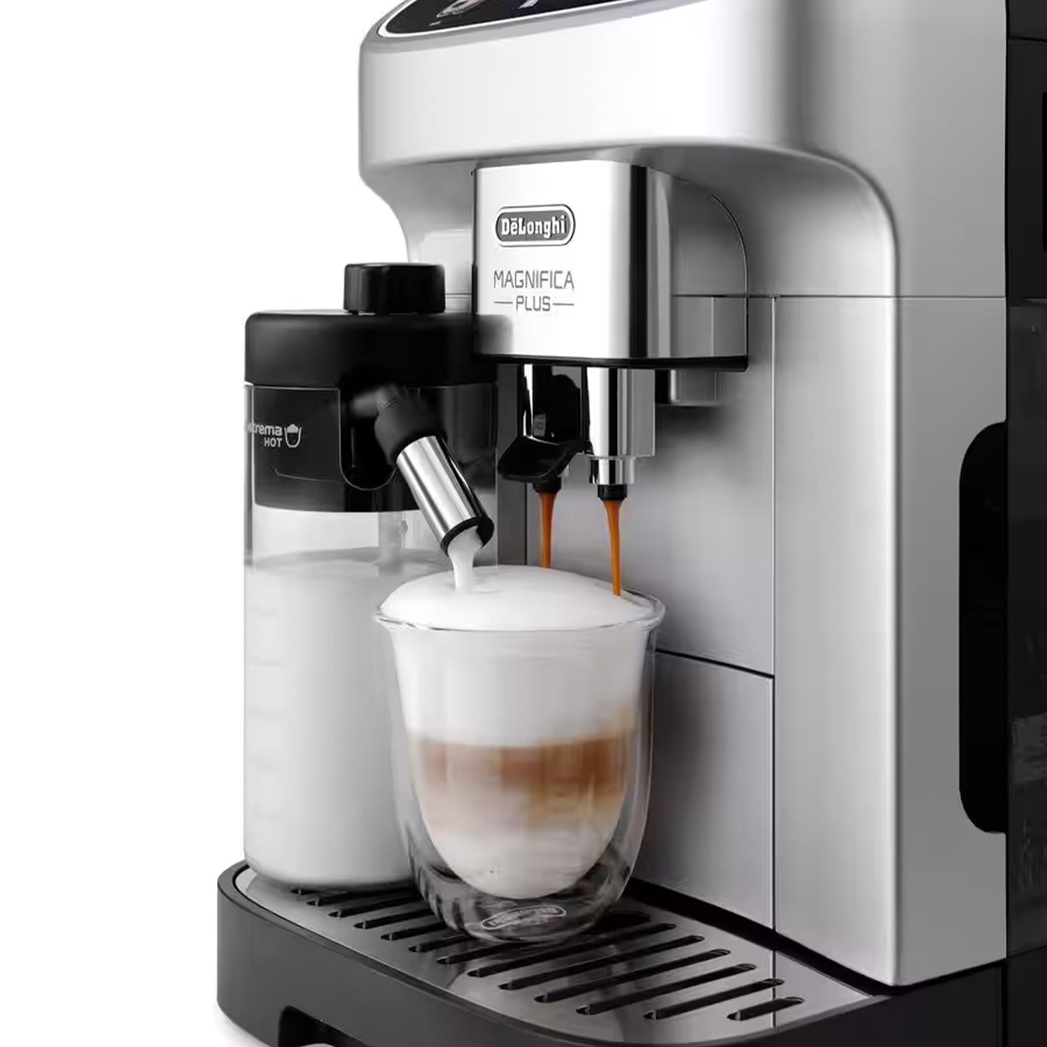 De'Longhi Magnifica Plus Super Automatic Espresso Machine #ECAM32070SB - Perfect for Home Baristas & Office Coffee Stations