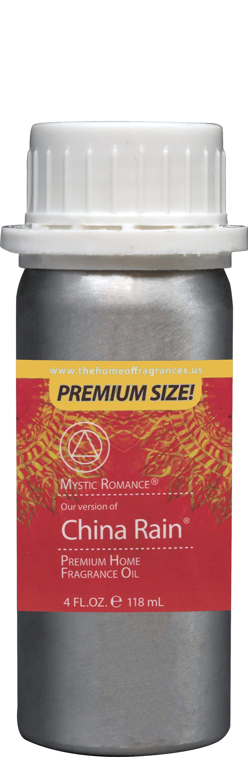 Mystic Romance China Rain Scented Oil for Aroma Diffusers (200mL) - Relaxing Fragrance for Home, Office & Spa
