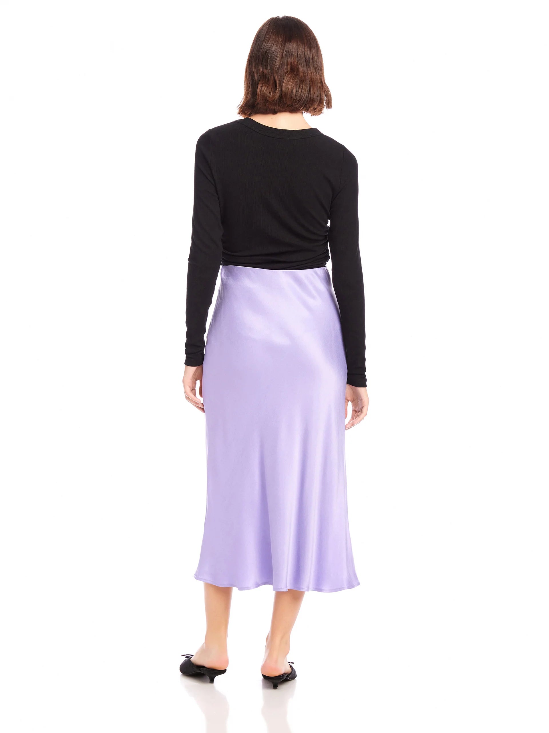 Brielle Midi Skirt for Women - Flowy A-Line Summer Skirt with Pockets | Perfect for Casual Outfits, Beach Vacations & Office Wear
