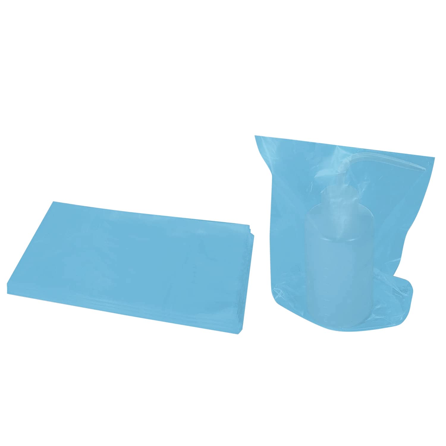 250pcs Disposable Wash Bottle Covers - Squeeze Bottle Bags & Sleeves for Tattoo Supplies, Cleaning & Hygiene Protection - Perfect for Tattoo Artists, Salons & Medical Facilities