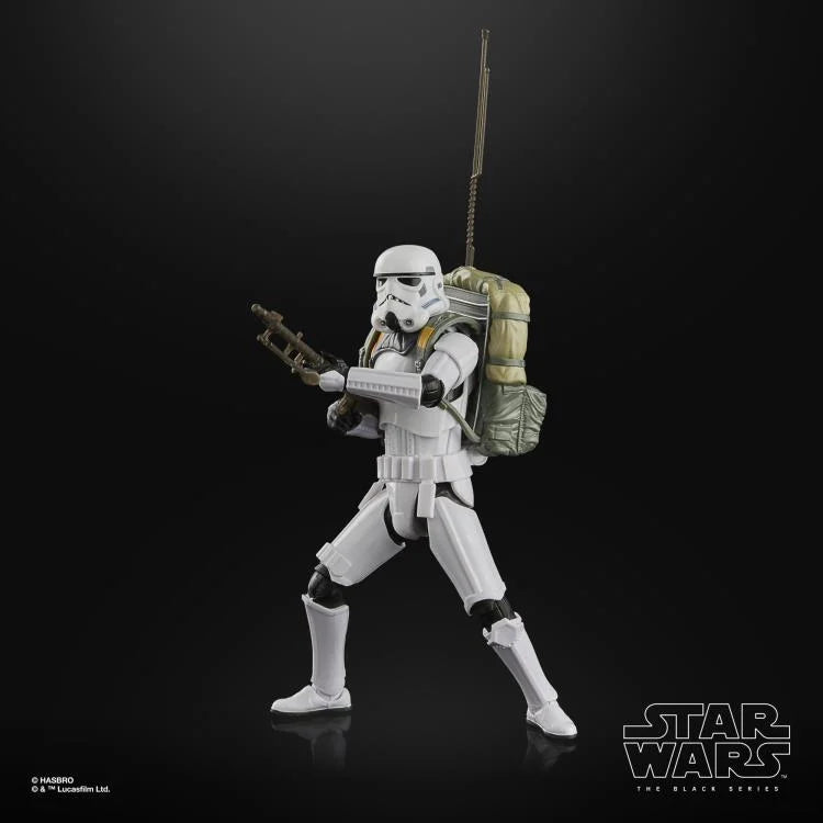 Star Wars The Black Series Stormtrooper (Jedha Patrol) 6-Inch Action Figure - Collectible Toy for Fans, Display & Role-Play Scenes