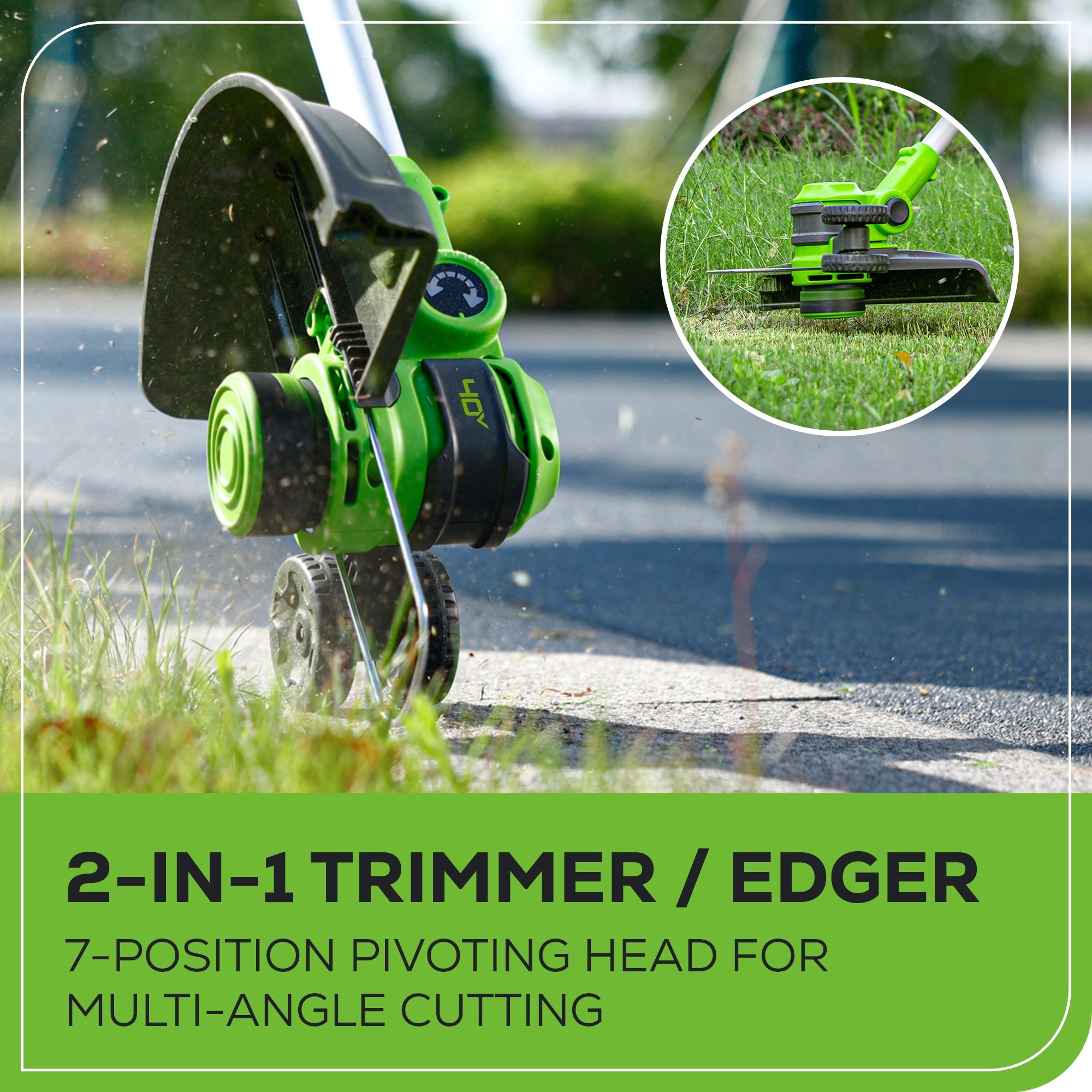 40V 21-Inch Cordless Self-Propelled Lawn Mower with 5.0Ah & 2.0Ah Batteries & Dual Chargers - 3PC Combo Kit for Large Yards & Tough Grass Cutting