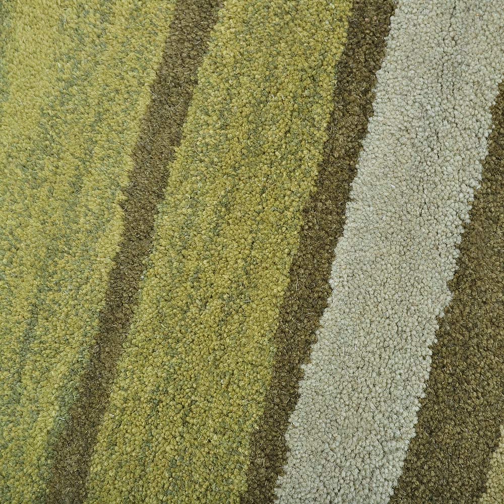 Solstice Hand Tufted Rug - Soft Bohemian Area Rug for Living Room, Bedroom - Premium Wool Carpet for Home Decor