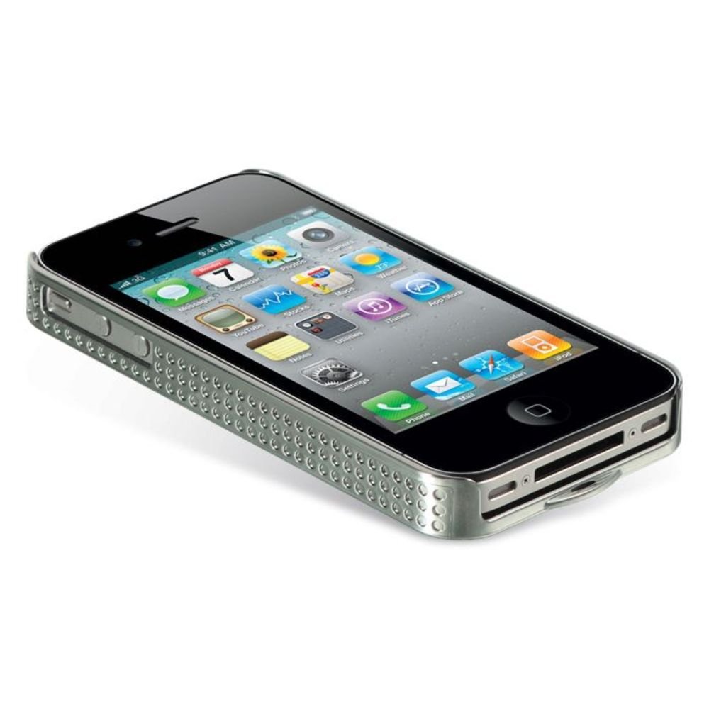 Dream Wireless Chrome Case for iPhone 4/4S - Brown Leopard Velvet Back Cover with Retail Packaging | Perfect for Daily Use, Travel & Fashion Protection