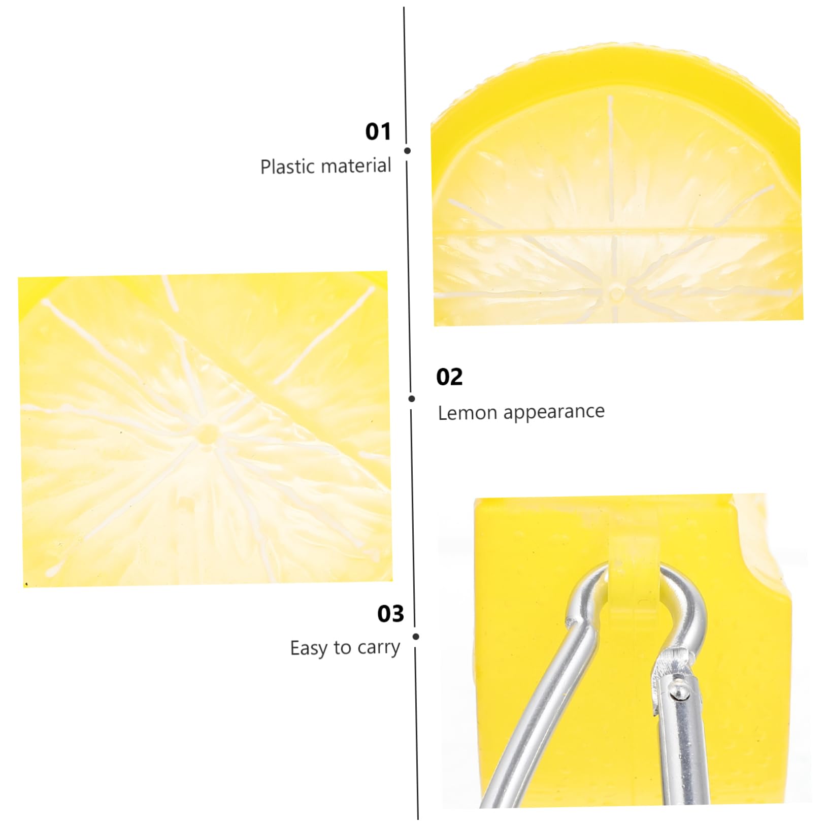 Hemobllo 4-Pack Lemon-Shaped Silicone Earphone Case - Protective Cover for Wireless Earbuds & Earplugs - Cute Accessory for AirPods, Galaxy Buds | Perfect for Travel, Gym & Daily Use