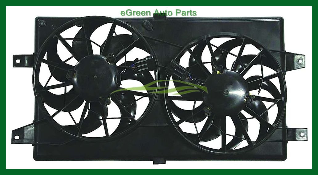 01-06 Chrysler Sebring Radiator & A/C Fan Assembly - Dual Electric Cooling Fan Replacement - Perfect for Engine Cooling & AC Performance in Hot Weather