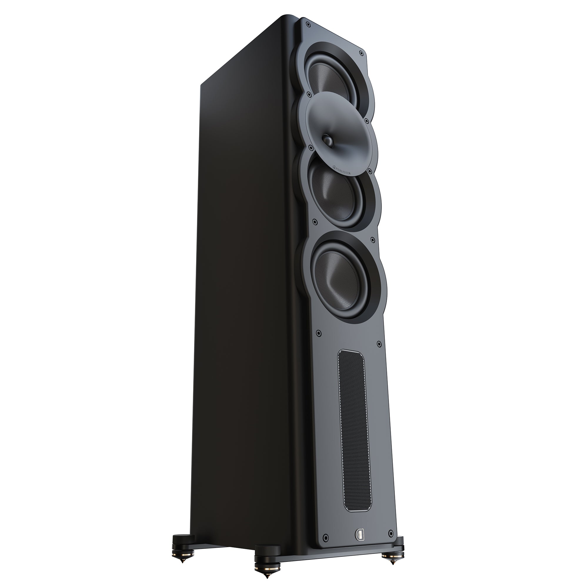 Perlisten A4t High-End Floorstanding Speakers - Premium Audio for Home Theater & Music Listening - Perfect for Living Rooms, Studios & Audiophile Setups