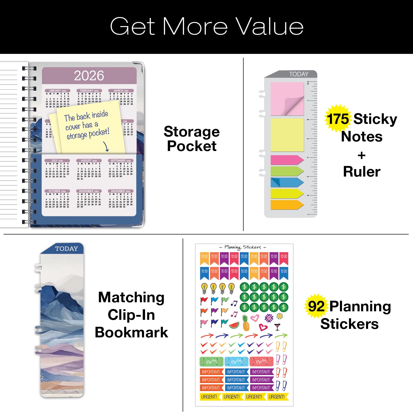 2025 Hardcover Planner - 5.5