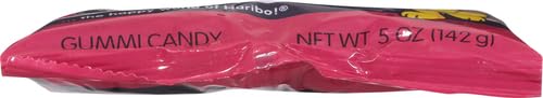 HARIBO Gummi Candy - Berries Gummy Candy, 5oz Share Size Bags (Pack of 12) | Soft & Chewy Red & Black Berry Fruit Flavored Snacks | Perfect for Parties, Movie Nights & Office Treats