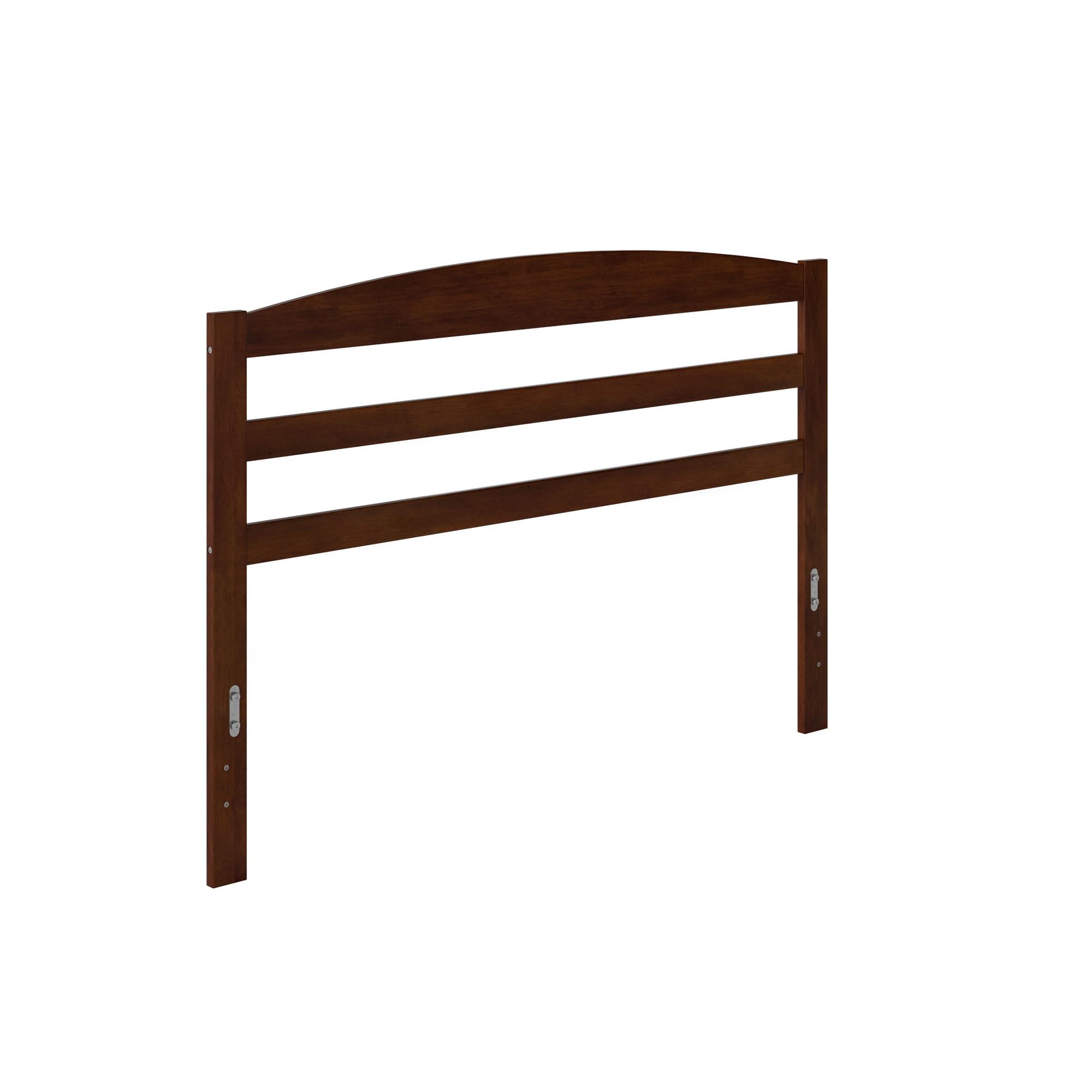 AFI Warren Queen Size Wood Headboard with USB Charging Ports - Walnut Finish for Modern Bedroom Decor & Easy Device Charging