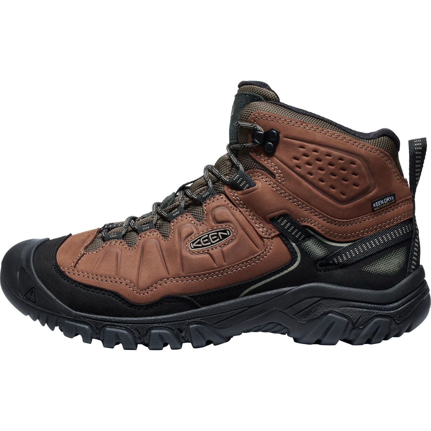 KEEN TARGHEE IV Waterproof Hiking Boots for Men - Medium & Wide Width - Durable Outdoor Trekking Shoes for Hiking, Camping & Mountain Adventures