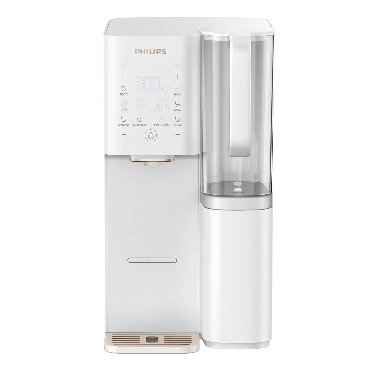 ADD6920WH/90 Under Counter Reverse Osmosis Water Dispenser - Compact RO System for Clean Drinking Water at Home or Office