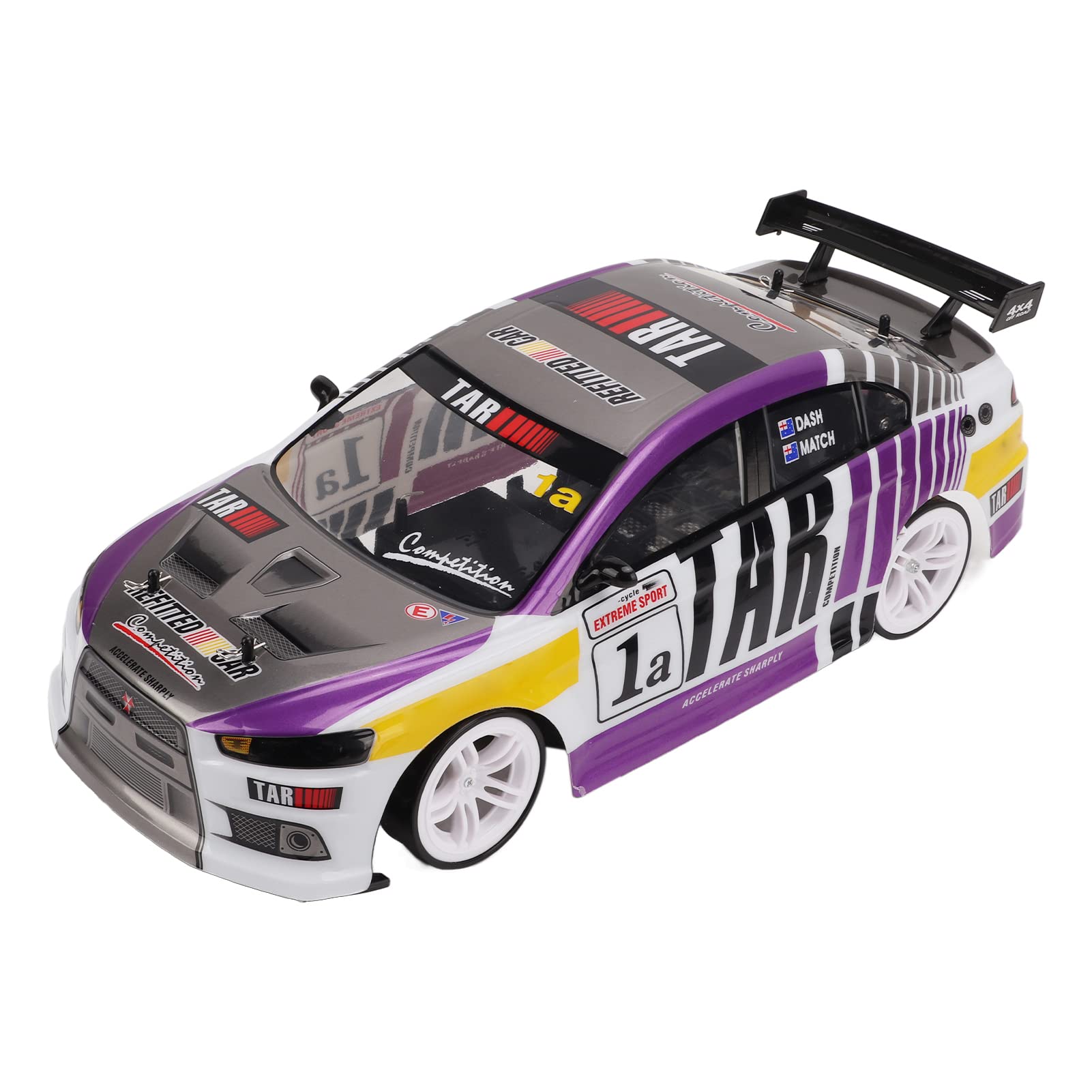 1:10 Scale 4WD 2.4GHz All Terrain Remote Control Car - High Speed RC Electric Drift Racing Vehicle with LED Lights for Kids & Adults | Perfect for Off-Road Racing, Backyard Play, Hobby Enthusiasts & Birthday Gifts | Great for Outdoor Adventures, RC Car Competitions & Family Fun Activities