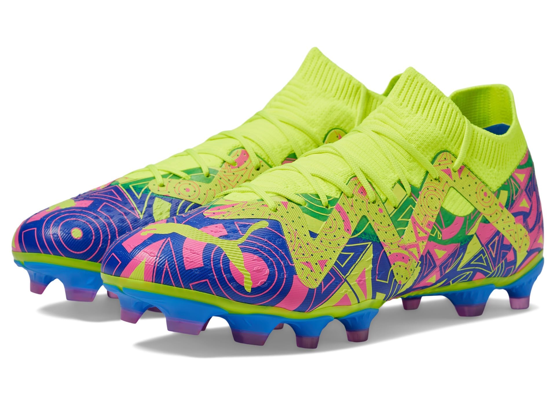 PUMA Future Match Energy Firm Ground Soccer Cleats - Lightweight & Durable for Artificial Turf & Natural Grass - Perfect for Training & Matches
