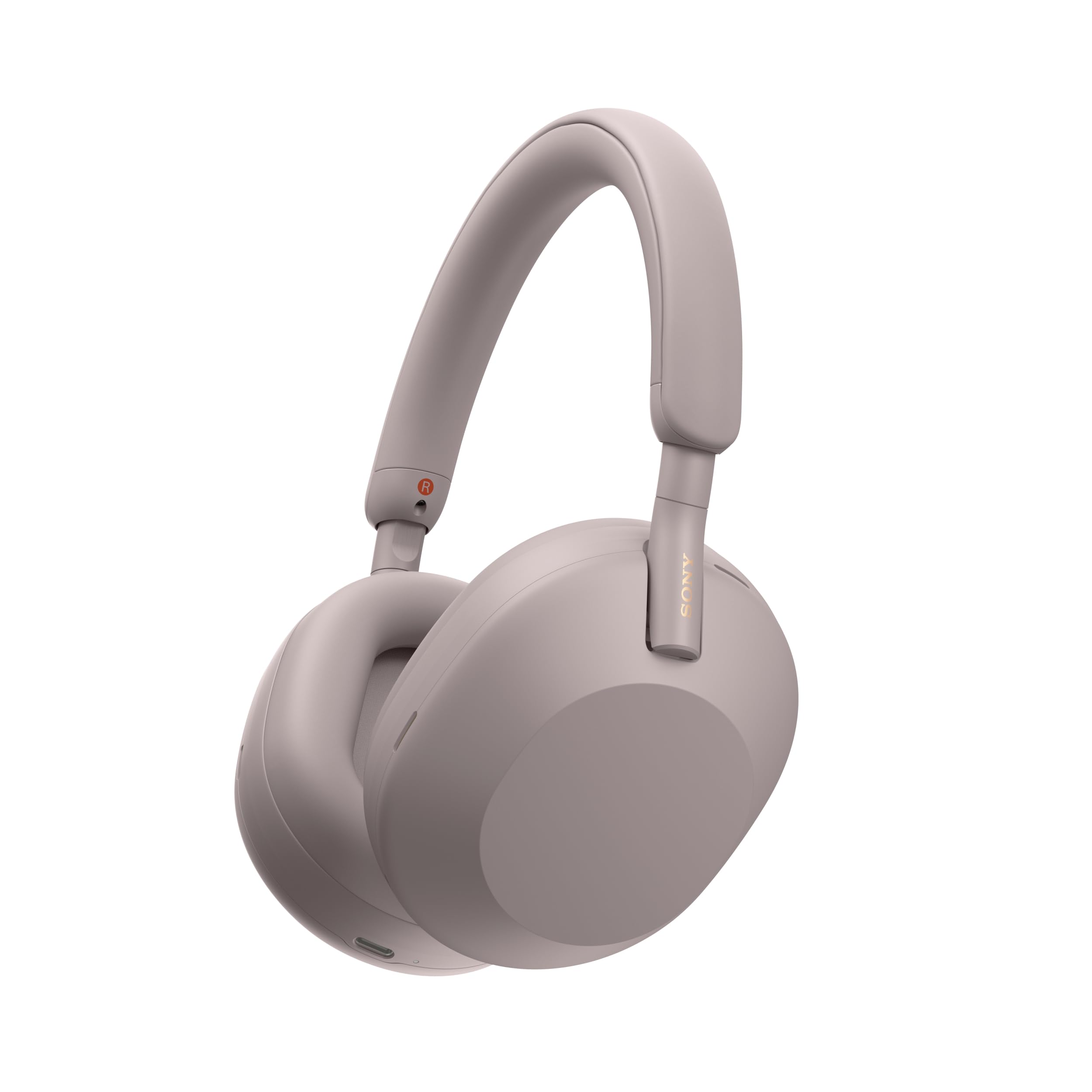 Sony WH-1000XM5 Wireless Bluetooth Over-Ear Headphones with Active Noise Cancellation, 30-Hour Battery Life, Built-in Mic for Clear Calls - Smoky Pink | Perfect for Travel, Work & Music Lovers