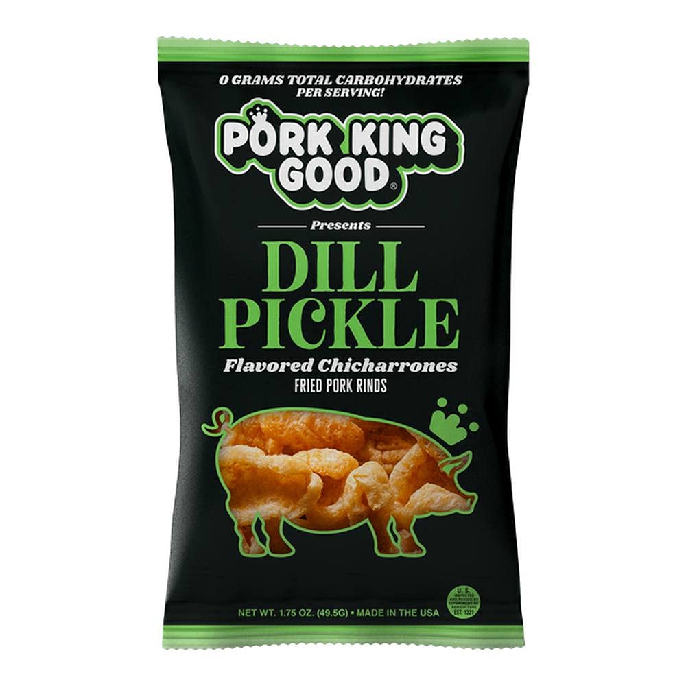Pork King Good Pork Rinds Variety 10 Pack - Keto Friendly Chicharrones Snacks for Low Carb Diet | Perfect for Office, Gym & Movie Night Snacking