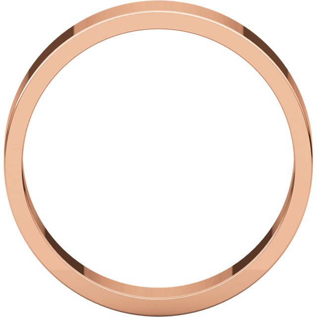 14K Gold 5mm Flat Wedding Band for Women - Elegant & Durable Ring for Bridal, Anniversary, or Everyday Wear