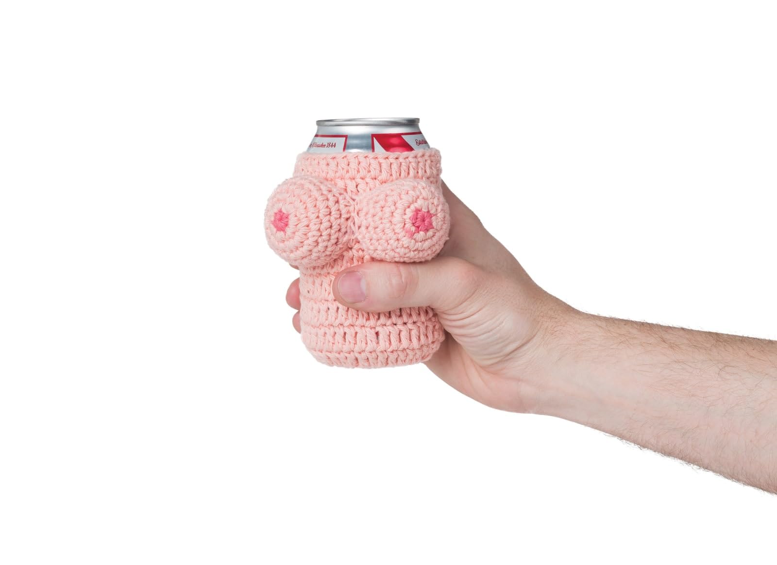 BigMouth Inc Foam Drink Kooler - Soft Sided Beer Cooler, Portable Party Beverage Holder for Soda Cans, Funny Can Cooler - Nana's Boobies - Perfect for BBQs, Beach Days & Tailgating