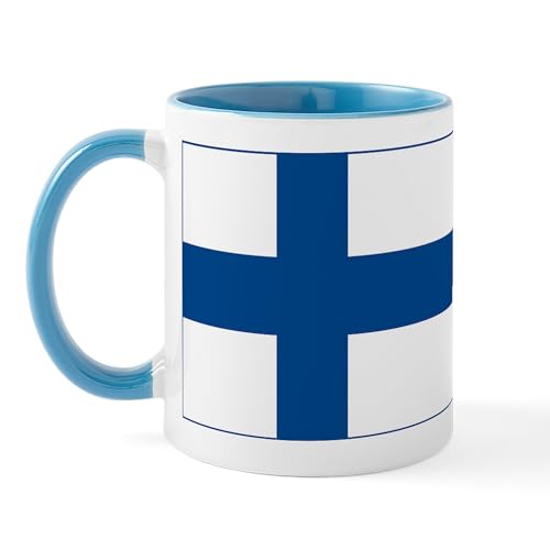 White/Blue Inside - Finland Flag Mug