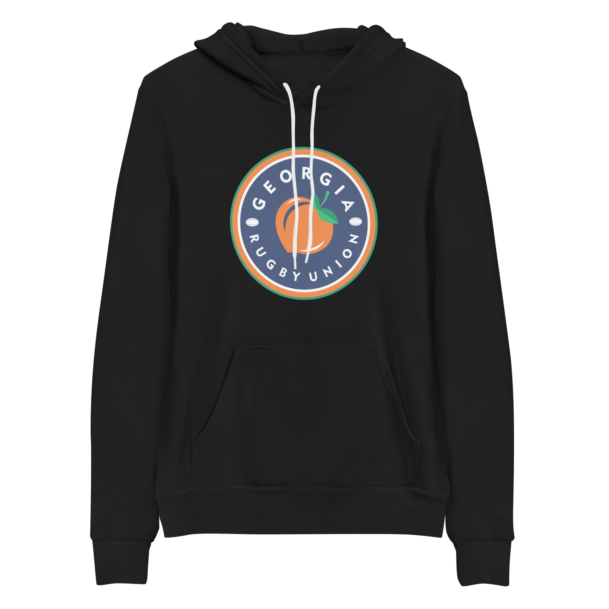 Georgia Rugby Union Pullover Hoodie - Men's & Women's Comfortable Fleece Sweatshirt for Fans & Players - Perfect for Games, Training & Casual Wear