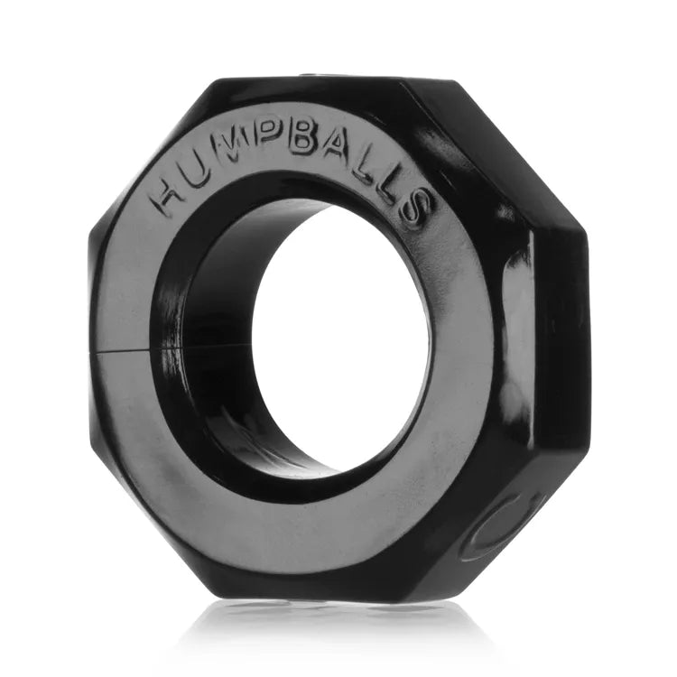 Oxballs Humpballs Cock Ring - Black Silicone Stretchy Penis Ring for Enhanced Pleasure & Erection Support - Perfect for Couples Play & Solo Masturbation
