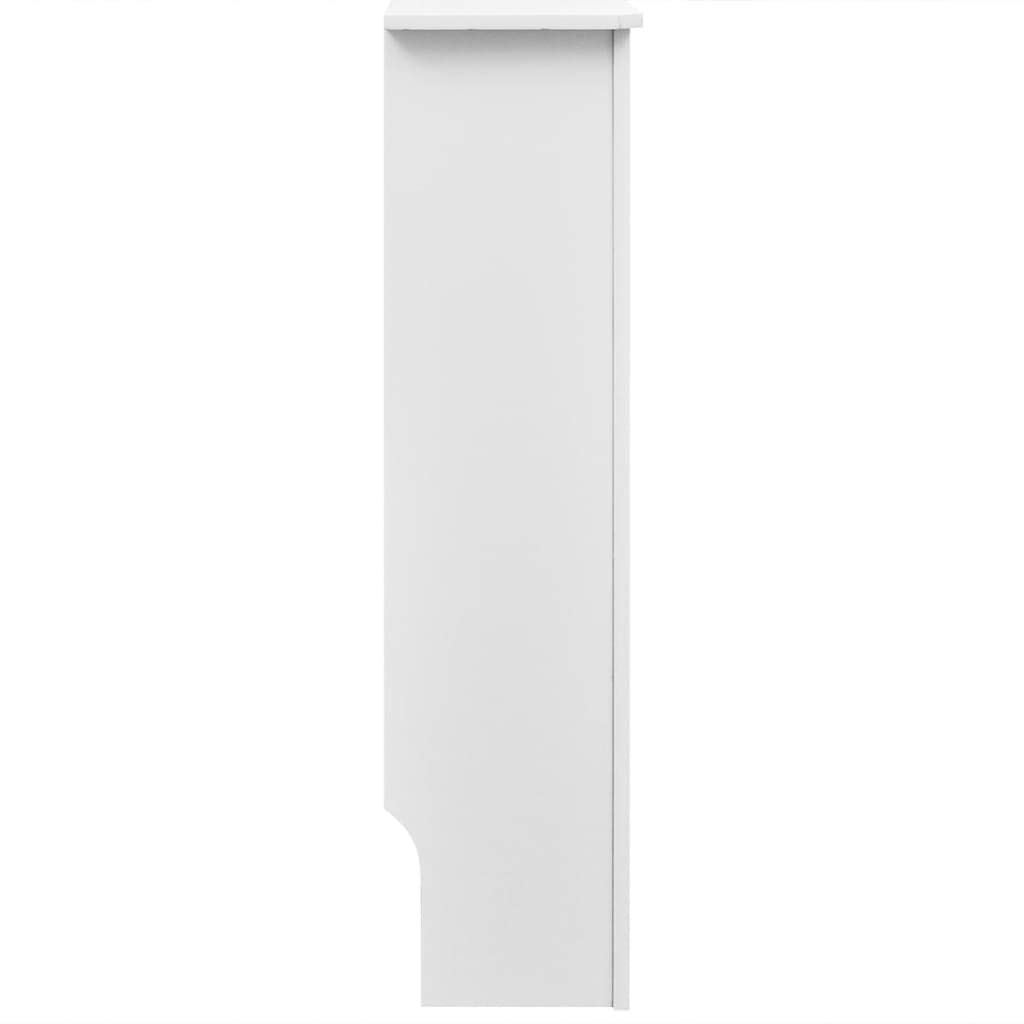 FAMIROSA White MDF Radiator Cover - 59.8