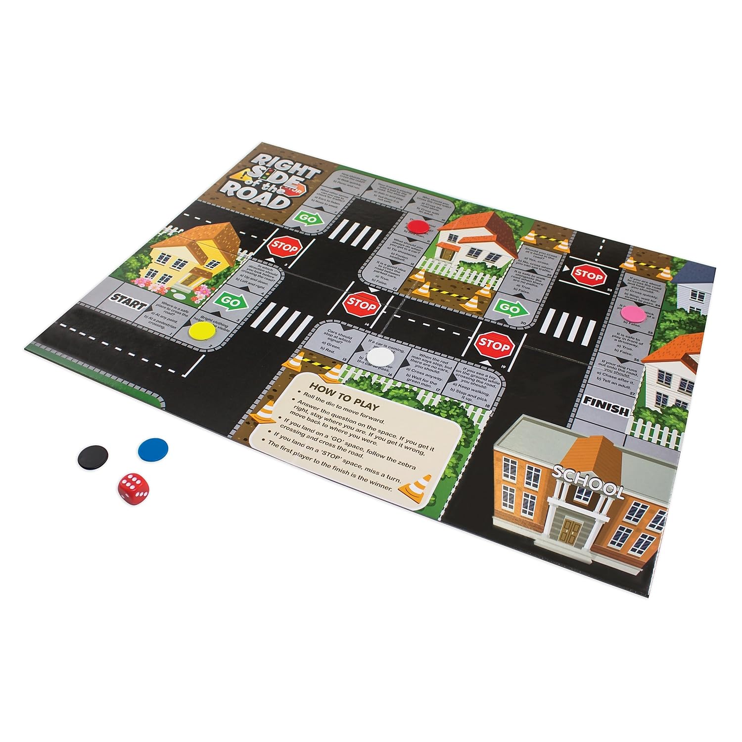 Junior Learning Health and Wellbeing Educational Games Set for Kids - Fun Classroom & Homeschool Activities for Emotional Development
