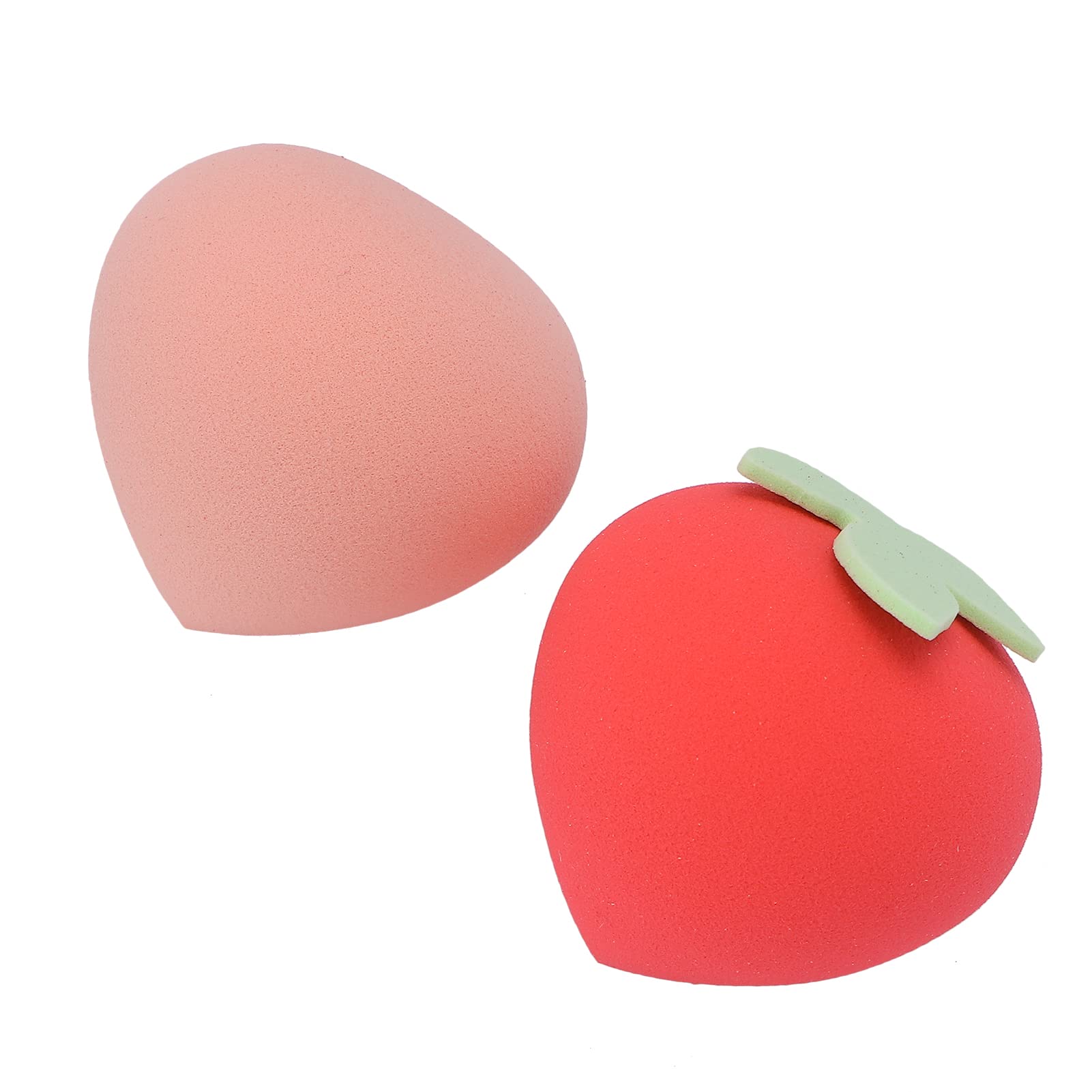 Fruit Shaped Makeup Sponges Set - Soft Cosmetic Blending Sponge for Foundation, Concealer & Powder - Perfect for Home Use, Travel & Gift Giving