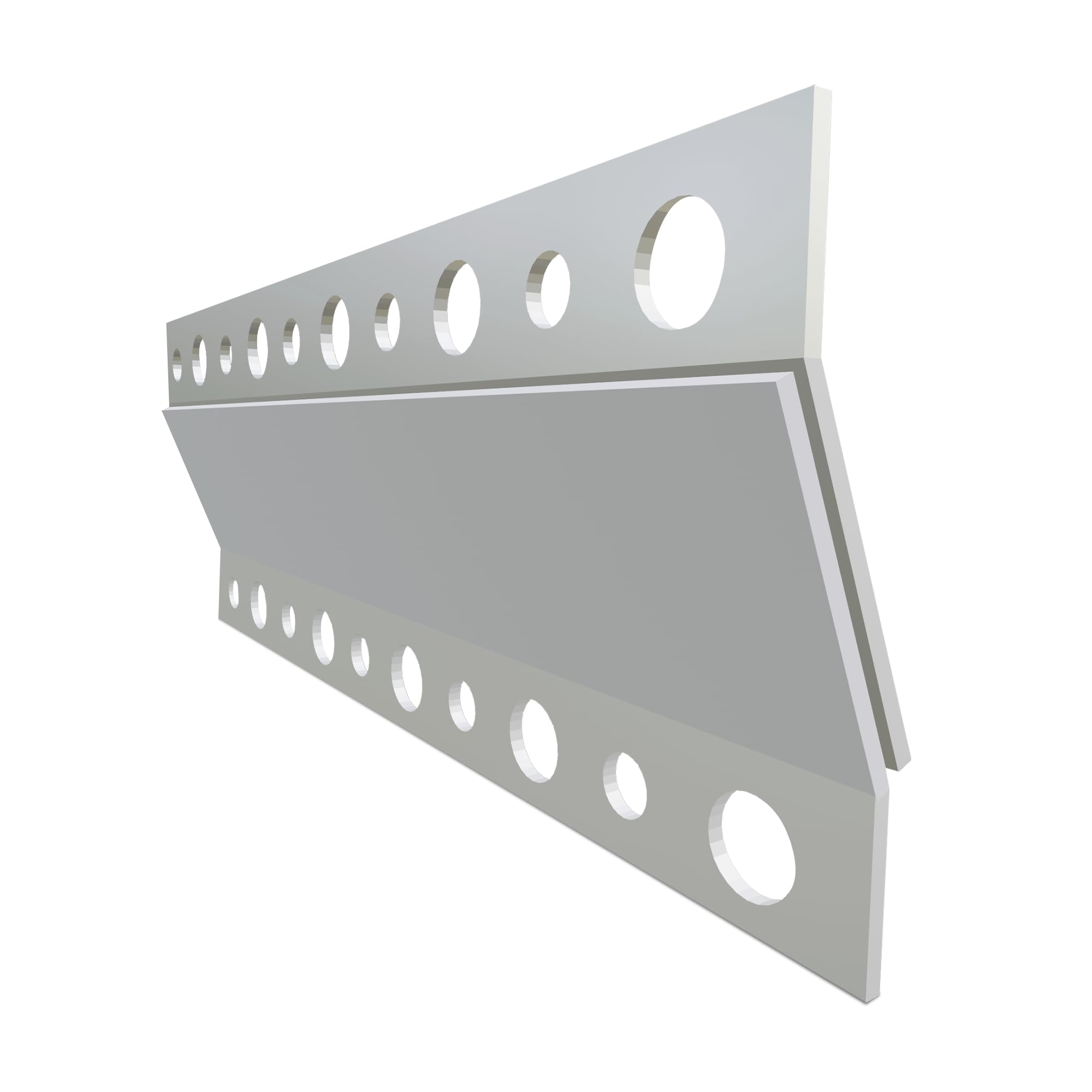 Heavy Duty 10 Inch French Cleat Hanger - 30 Pack Bulk Contractors Set - Wall Mount Bracket for Pictures, Mirrors, Whiteboards, Panels & Pallet Displays - Supports Up to 50 lbs - Perfect for Home Decor, Office Organization & Retail Displays