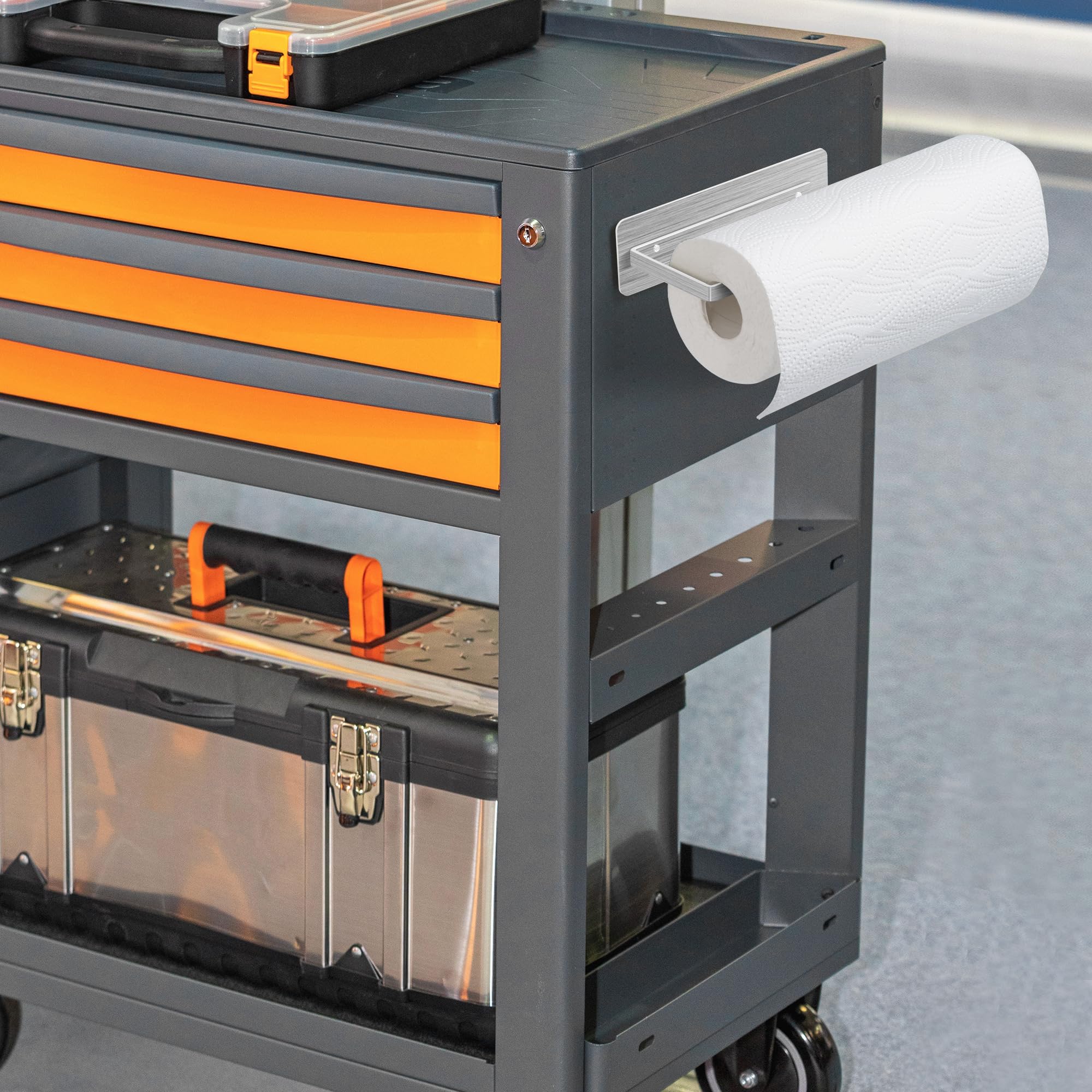 Stainless Steel Magnetic Paper Towel Holder - 12
