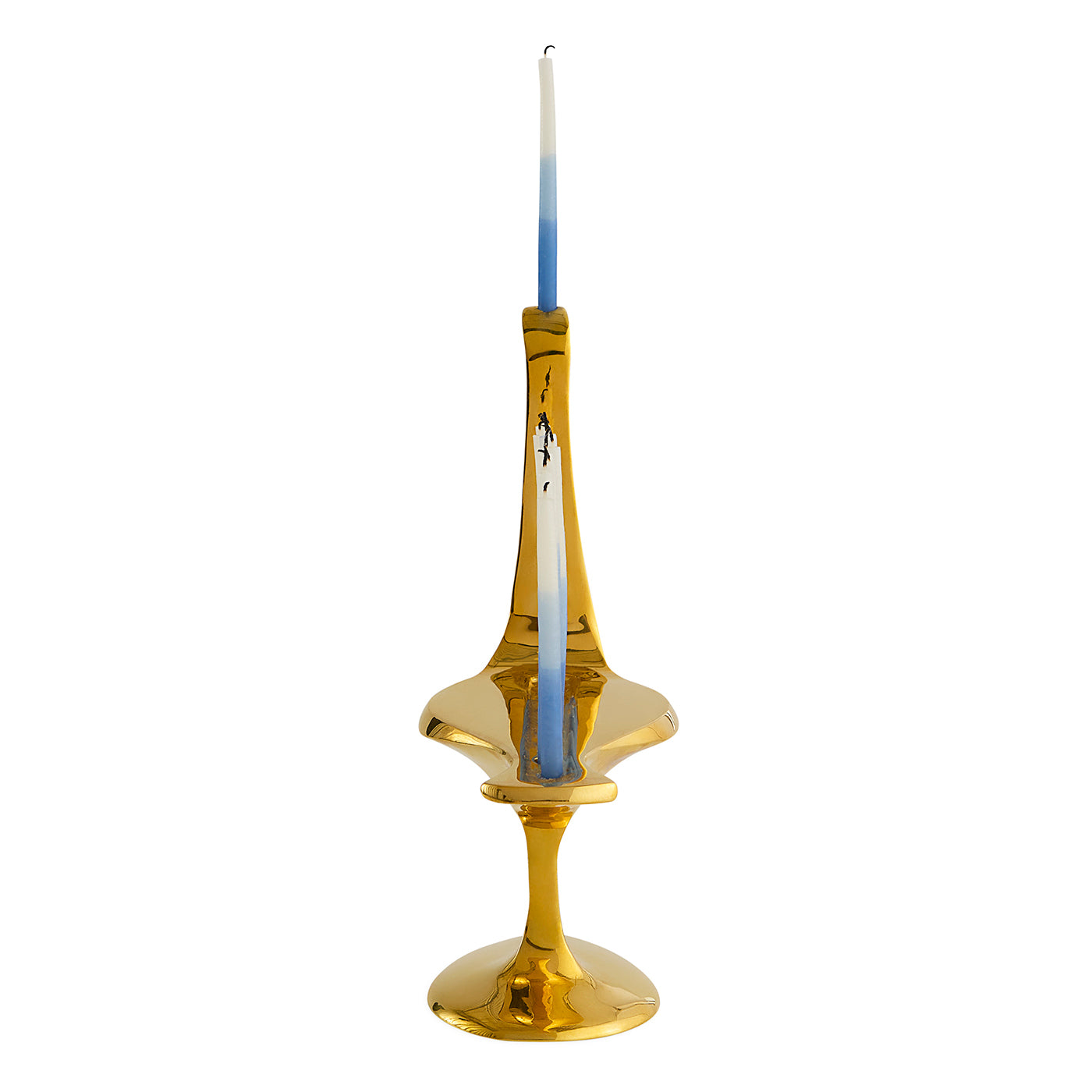 Handcrafted Brass Bird Menorah - Elegant Hanukkah Candle Holder for Jewish Holiday Decor & Home Table Centerpiece
