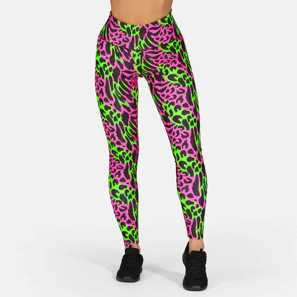 Feline Fusion Leggings for Women - Stylish Cat Print Yoga Pants with High Waist & Comfortable Stretch Fabric - Perfect for Yoga, Workouts & Casual Wear