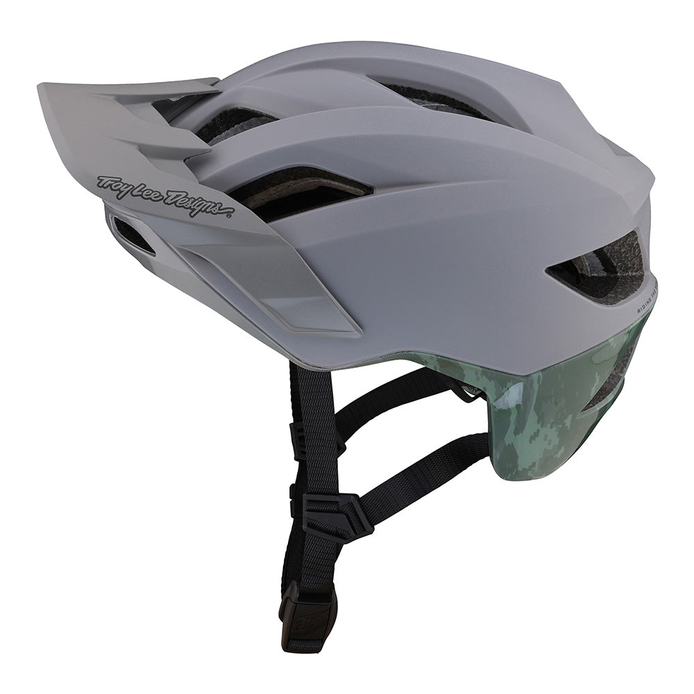Flowline SE Helmet - Tactical Radian Camo Gray & Army Green - Perfect for Outdoor Adventures, Airsoft, and Military Training