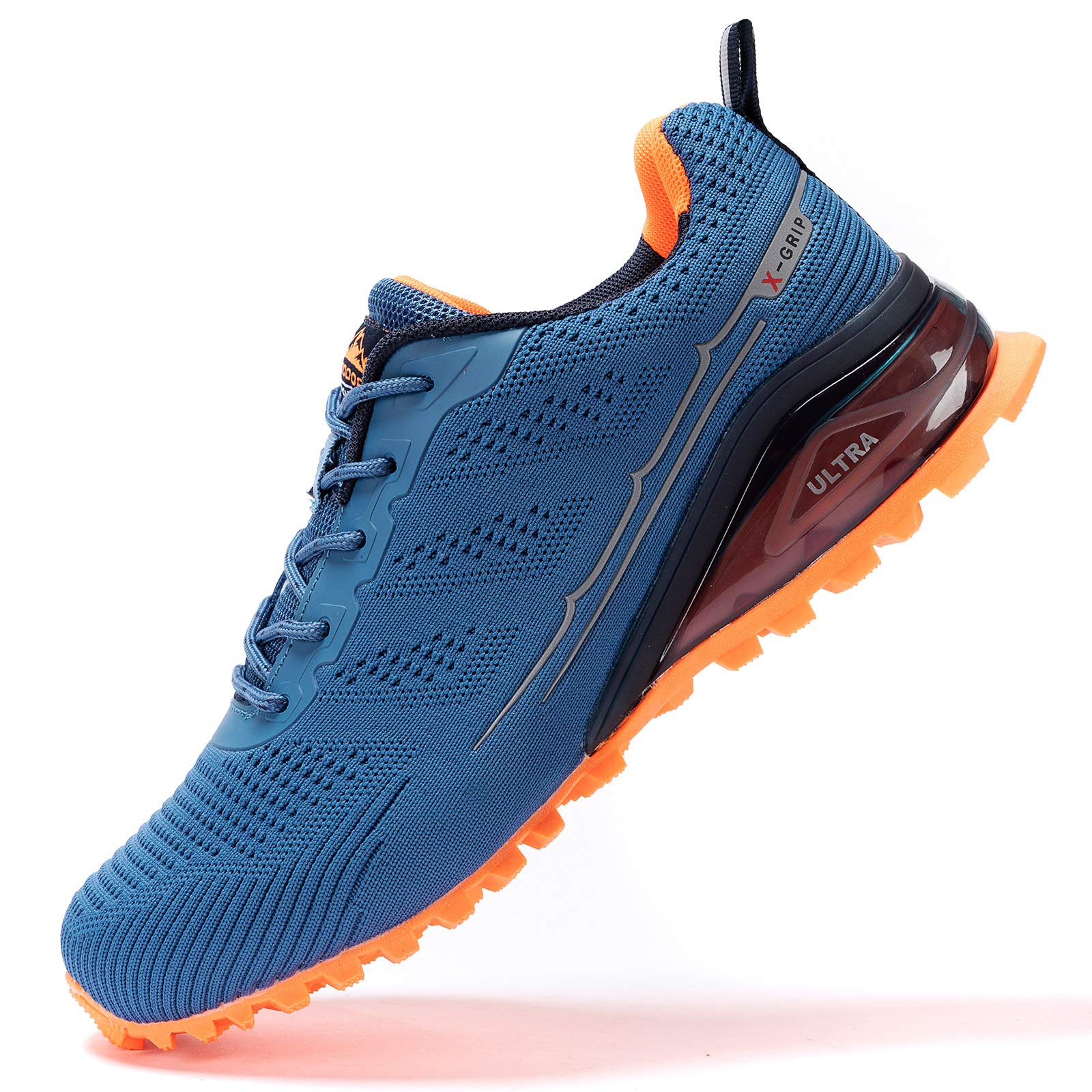 Kricely Men's Trail Running Shoes - Lightweight Hiking Sneakers for Outdoor Walking, Tennis & Cross Training | Durable Workout Footwear for Men | Perfect for Hiking, Gym & Casual Wear