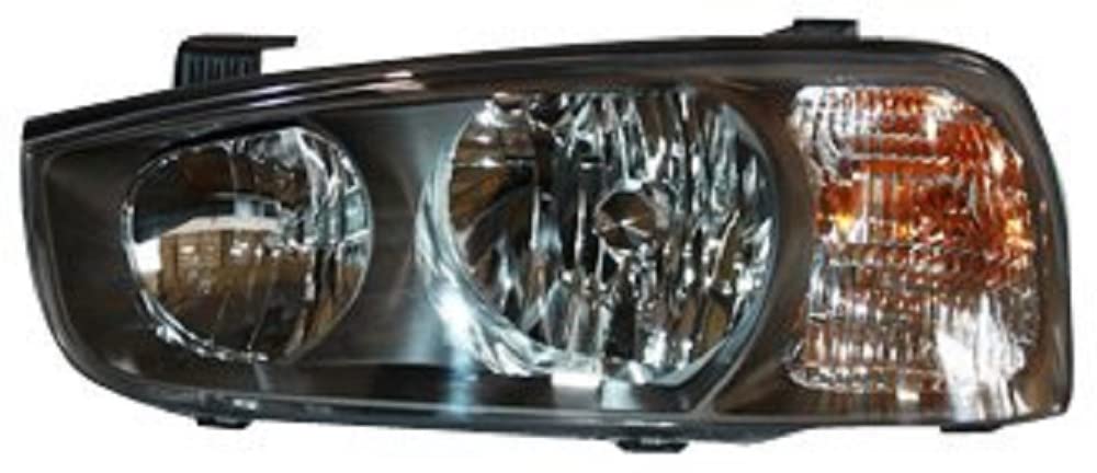 TYC Left Headlight Assembly Replacement for 2001-2003 Hyundai Elantra - Perfect for Night Driving & Enhanced Visibility