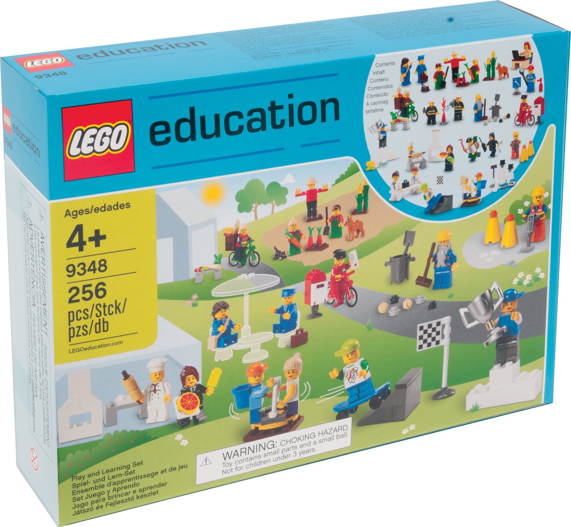 LEGO 779348 256-Piece Community Minifigure Building Set - Creative Play for Kids & Collectors - Perfect for Role-Playing, Storytelling & Display