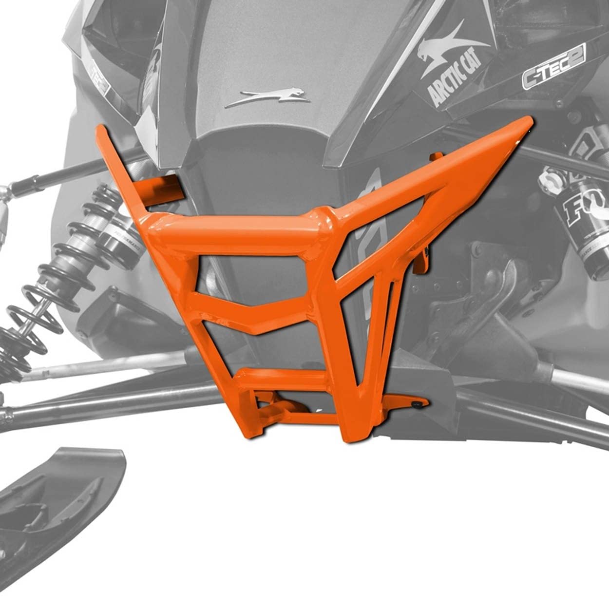 ARCTIC CAT FRONT PRO MTN BUMPER - ORANGE Replacement for ZR XF RIOT M PTA NOR 2021 - Off-Road ATV Accessory