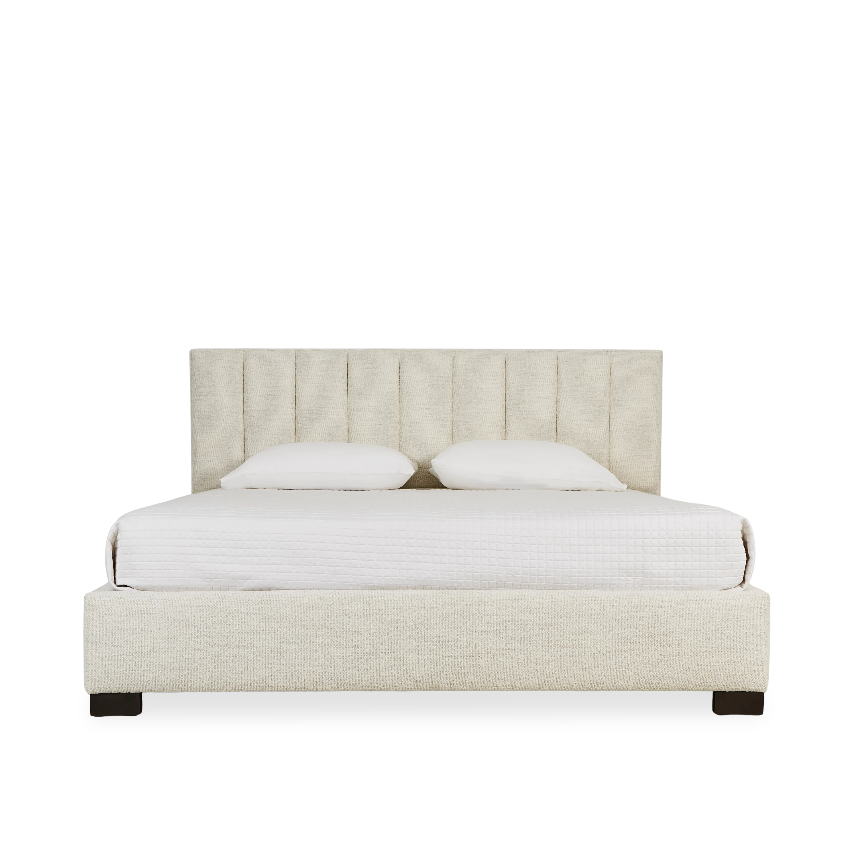 Paxton Square Bed Frame - Modern Platform Bed with Sturdy Metal Frame for Bedroom, Guest Room, or Dorm - Easy Assembly & Space-Saving Design