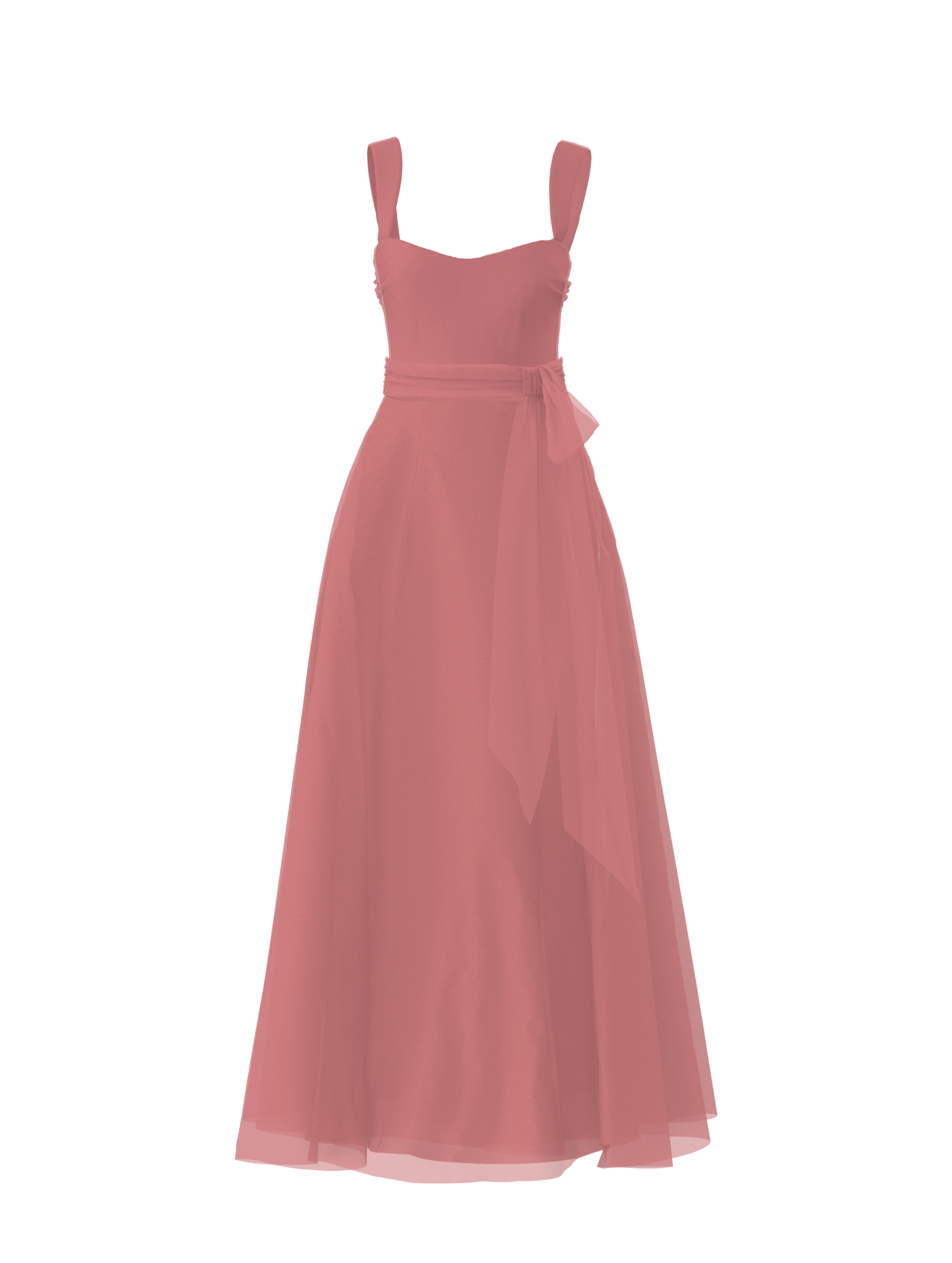 Alexis Bodice & Cerisa Skirt Set with Sash Belt - Rose Floral Women's Fashion Outfit for Parties, Weddings & Special Occasions