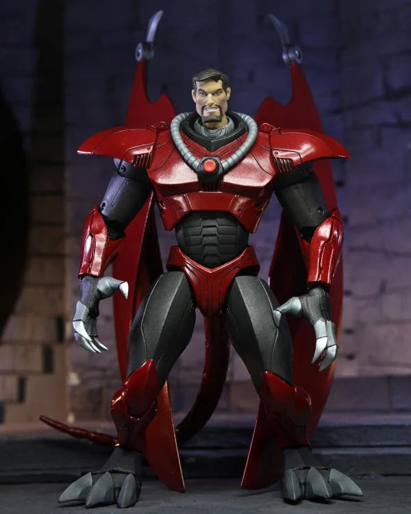Disney's Gargoyles Armored Xanatos Ultimate Action Figure - Collectible Toy for Fans, Display & Play | Perfect for Gargoyles Collectors & Action Figure Enthusiasts